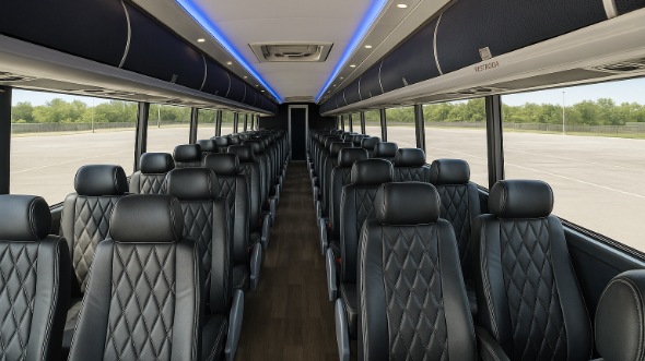54 passenger charter bus interior citrus heights