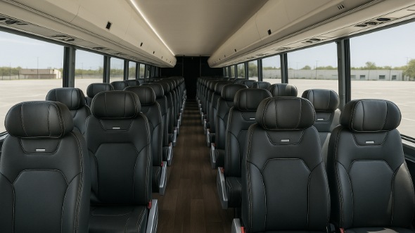 citrus heights 18 passenger minibus inside