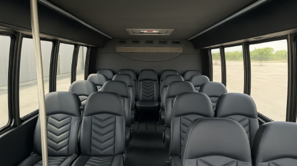 citrus heights 20 passenger minibus inside