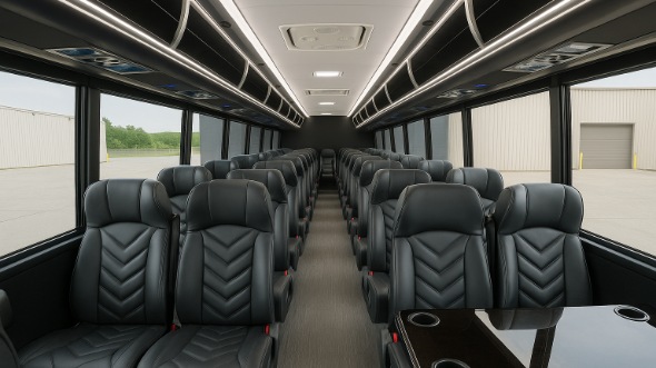 citrus heights 30 passenger minibus inside