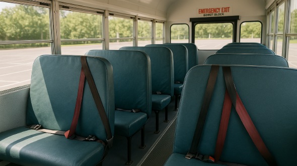 citrus heights school bus rental interior