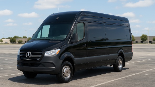 sprinter van with driver yuba city